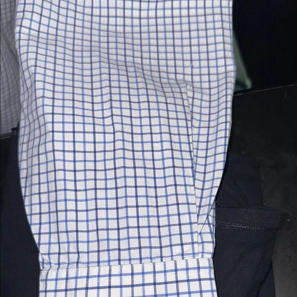 Men's Blue Checkered Shirt